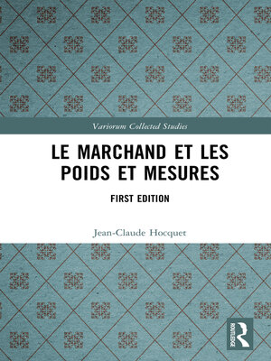 cover image of Le marchand et les poids et mesures